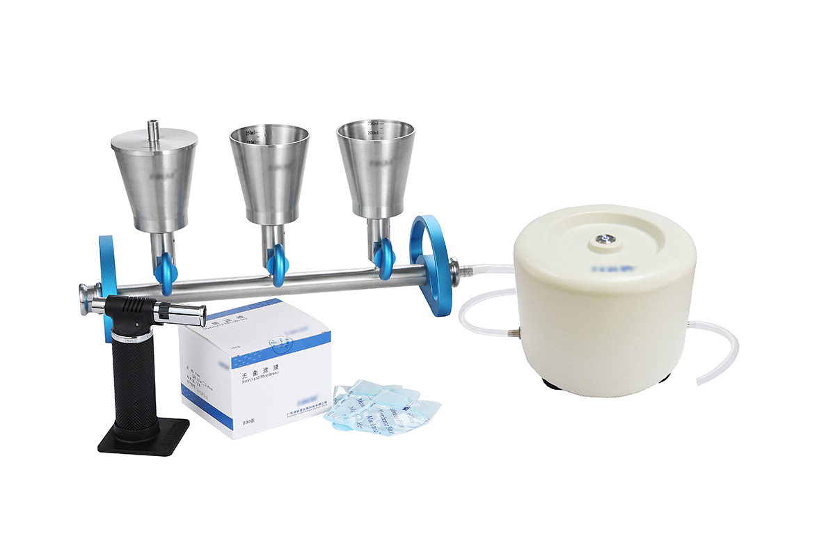 不銹鋼多聯(lián)過濾系統(tǒng)MFS-3A-500-K(Φ47mm，500ml，三聯(lián)，含泵SZKB-6AS)